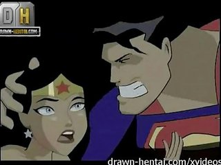 Justice league секс кіно - superman для дивуватися жінка
