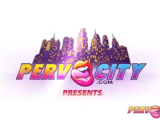 PervCity Three Sluts Sucking On One member