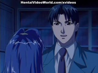 Hentai rough caresses at the office