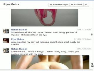 Indický ne bratr rohan fucks sestra riya na facebook chatovat