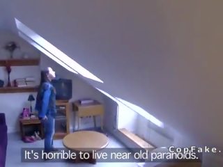 Fake cop anal fucks enchanting stunner at her home